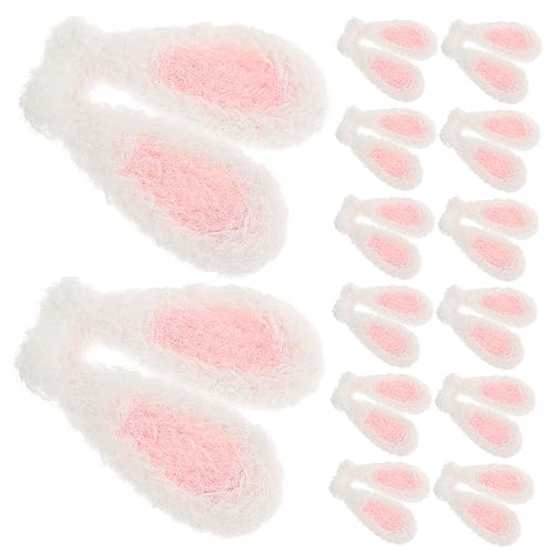 WEKADRIN 20 Stück Teiliges Kaninchenohren Haarschmuck Bastelmaterial Weiße Haarclips Zubehör für DIY Projekte Dekorative Ohren für Kreative Haaraccessoires WEKADRIN 20 Stück Teiliges Kaninchenohren Haarschmuck Bastelmaterial Weiße Haarclips Zubehör für DIY Projekte Dekorative Ohren für Kreative Haaraccessoires von WEKADRIN