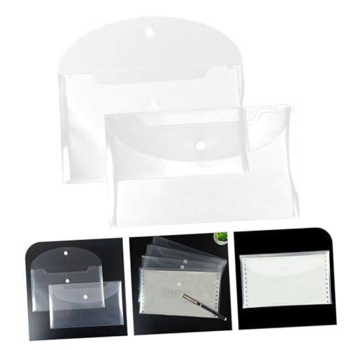 WEKADRIN 20 Stück Teiliges Transparentes Dokumententaschen Wiederverwendbare Aufbewahrungstaschen für Rechnungen und Belege Leichter Büro Organizer für Schule Zuhause und Geschäft Einfache WEKADRIN 20 Stück Teiliges Transparentes Dokumententaschen Wiederverwendbare Aufbewahrungstaschen für Rechnungen und Belege Leichter Büro Organizer für Schule Zuhause und Geschäft Einfache von WEKADRIN