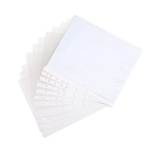 WEKADRIN 200 Stück Klare Folienhüllen Dokumentenschutz Transparent PP Material Geeignet für Ringordner Organisieren und Archivieren von Wichtigen Unterlagen WEKADRIN 200 Stück Klare Folienhüllen Dokumentenschutz Transparent PP Material Geeignet für Ringordner Organisieren und Archivieren von Wichtigen Unterlagen von WEKADRIN