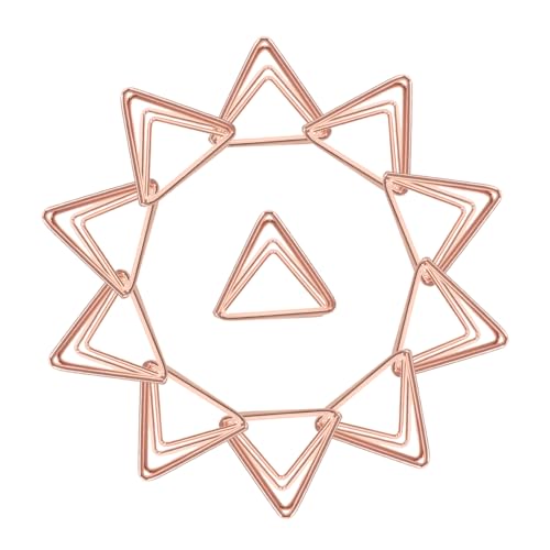 WEKADRIN 24 Stück Dreieckiger Geldscheinhalter Beachten Sie Tisch Kartenhalter Dreieckiger Fotohalter Namenskarten Für Die Tischdekoration Schilderständer Für Lebensmittel Roségold Metall WEKADRIN 24 Stück Dreieckiger Geldscheinhalter Beachten Sie Tisch Kartenhalter Dreieckiger Fotohalter Namenskarten Für Die Tischdekoration Schilderständer Für Lebensmittel Roségold Metall von WEKADRIN