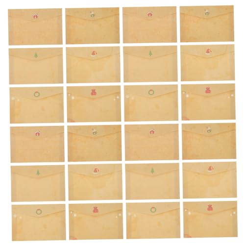 WEKADRIN 24 Stück Teiliges Vintage Einladung Kuvert Retro Kraftpapier Briefumschläge für Hochzeit Geburtstag Party Stilvolle Einladungskarten Umschläge Vielseitig Verwendbar Weihnachten und WEKADRIN 24 Stück Teiliges Vintage Einladung Kuvert Retro Kraftpapier Briefumschläge für Hochzeit Geburtstag Party Stilvolle Einladungskarten Umschläge Vielseitig Verwendbar Weihnachten und von WEKADRIN