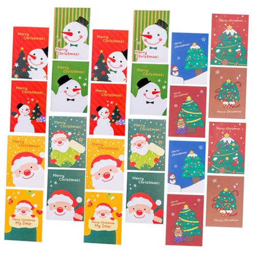 WEKADRIN 24 Stück Teiliges Weihnachts Notizblock mit Niedlichen Santa Schneemann und Weihnachtsbaum Motiven Handliches Pocket Notebook für Schüler Leichtes Praktisches Schreibheft für WEKADRIN 24 Stück Teiliges Weihnachts Notizblock mit Niedlichen Santa Schneemann und Weihnachtsbaum Motiven Handliches Pocket Notebook für Schüler Leichtes Praktisches Schreibheft für von WEKADRIN