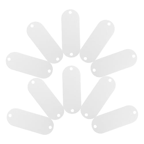 WEKADRIN 25 Stück Teiliges Aluminium Blanko Anhänger mit Doppel Leichte und Langlebige Metall Schlüsselanhänger Vielseitig Gravierbare Namensschilder für Koffer Taschen Werkzeuge und WEKADRIN 25 Stück Teiliges Aluminium Blanko Anhänger mit Doppel Leichte und Langlebige Metall Schlüsselanhänger Vielseitig Gravierbare Namensschilder für Koffer Taschen Werkzeuge und von WEKADRIN