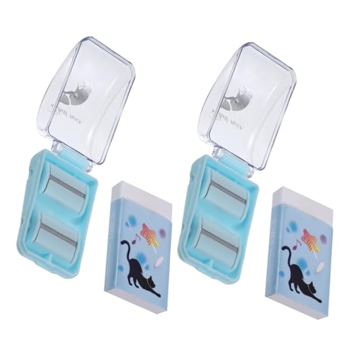 WEKADRIN 2Sätze Radiergummi Desktop Krümelsammler Für Haushaltsgebrauch Mini Radiergummisammler Schnellen Aufräumen Von Radiergummiresten von WEKADRIN