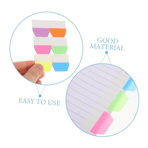 WEKADRIN 3 Sätze Selbstklebende Farbige Haftnotizen index tabs mit Farben Je Wiederbeschreibbare Seitenmarker für Bücher Notizen Büro und Effiziente Seitenkennzeichnung WEKADRIN 3 Sätze Selbstklebende Farbige Haftnotizen index tabs mit Farben Je Wiederbeschreibbare Seitenmarker für Bücher Notizen Büro und Effiziente Seitenkennzeichnung von WEKADRIN