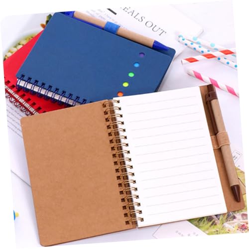 WEKADRIN 3 Stück Teiliges Spiral Notizbuch Praktisches Einfaches Haftnotizbuch für Schule und Büro Leichtes Planungs Notizheft zum Schreiben Kalender und To Do Listen Grün Schwarz Braun WEKADRIN 3 Stück Teiliges Spiral Notizbuch Praktisches Einfaches Haftnotizbuch für Schule und Büro Leichtes Planungs Notizheft zum Schreiben Kalender und To Do Listen Grün Schwarz Braun von WEKADRIN