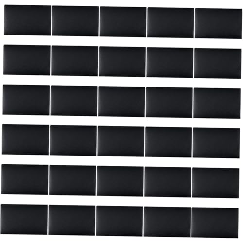 WEKADRIN 30 Blatt Ablösbare Dry Erase Sheets Tafelaufkleber Wiederbeschreibbar mit Starkem Kleber für Wände Türen Schränke Interaktive und Info Boards von WEKADRIN