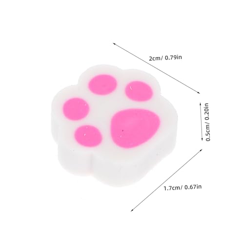 WEKADRIN 30 Stück Teiliges Kleine Radiergummis in Katzenpfoten form Schadstofffrei Tpr material Multi use Radierer für Schüler und Malutensilien als Geschenk und Schulzubehör WEKADRIN 30 Stück Teiliges Kleine Radiergummis in Katzenpfoten form Schadstofffrei Tpr material Multi use Radierer für Schüler und Malutensilien als Geschenk und Schulzubehör von WEKADRIN