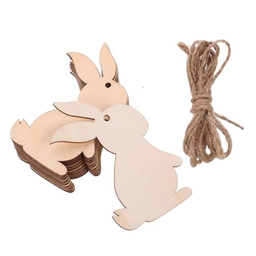 WEKADRIN 30 Stück Teiliges Unbemalte Holzhasen Bastelset aus Stabilem Holz für Individuelle Osterdekoration DIY Bemalbare Hasenanhänger für Osterbasteln und Frühlingsdeko WEKADRIN 30 Stück Teiliges Unbemalte Holzhasen Bastelset aus Stabilem Holz für Individuelle Osterdekoration DIY Bemalbare Hasenanhänger für Osterbasteln und Frühlingsdeko von WEKADRIN