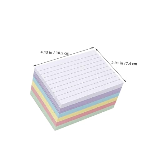 WEKADRIN 300 Stück Indexkarten Einseitig Liniertes Glattes Schreibpapier Horizontal Beschriftbare und Notizkarten Tintenresistent Vielseitig für Büro Schule und Prüfungsvorbereitung WEKADRIN 300 Stück Indexkarten Einseitig Liniertes Glattes Schreibpapier Horizontal Beschriftbare und Notizkarten Tintenresistent Vielseitig für Büro Schule und Prüfungsvorbereitung von WEKADRIN