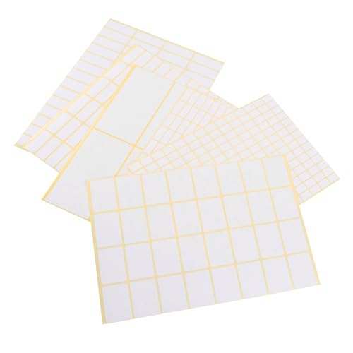 WEKADRIN 36 Blatt Selbstklebende Beschreibbare Blanko Etiketten für Vielseitige Klassifizierung und Namensetiketten Praktische Aufkleber für Büro Haushalt Schule und Lagerung WEKADRIN 36 Blatt Selbstklebende Beschreibbare Blanko Etiketten für Vielseitige Klassifizierung und Namensetiketten Praktische Aufkleber für Büro Haushalt Schule und Lagerung von WEKADRIN