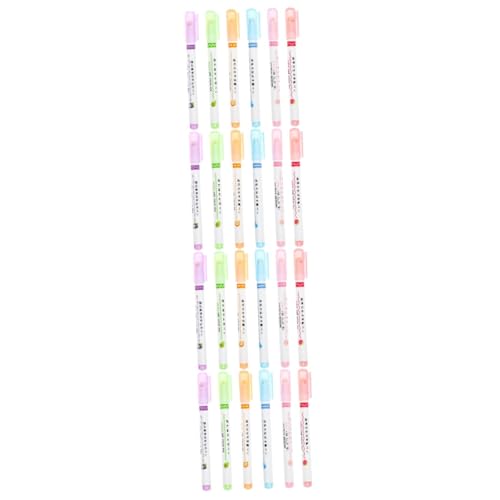 WEKADRIN 4 Sätze Teiliges Curve Textmarker Mit Leuchtenden Farben Langlebige Roller Highlighter Stifte Für Schüler Vielseitige Marker Für Notizen Zeichnungen Scrapbooking Und 6 Stück * 4 WEKADRIN 4 Sätze Teiliges Curve Textmarker Mit Leuchtenden Farben Langlebige Roller Highlighter Stifte Für Schüler Vielseitige Marker Für Notizen Zeichnungen Scrapbooking Und 6 Stück * 4 von WEKADRIN