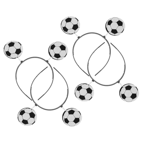 WEKADRIN 4 Stück Fußball-stirnbänder Für Jungen Und Mädchen, Fußballspielzubehör Für Frauen, Partydekorationen, Sportveranstaltungen, Haarschmuck Für Fans WEKADRIN 4 Stück Fußball-stirnbänder Für Jungen Und Mädchen, Fußballspielzubehör Für Frauen, Partydekorationen, Sportveranstaltungen, Haarschmuck Für Fans von WEKADRIN