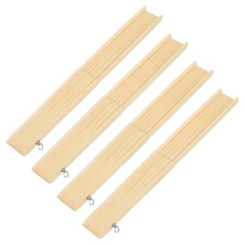 WEKADRIN 4 Stück Teiliges Japanisches DIY Fächergestell Faltbarer Handfächerrahmen zum Selbermachen Unbemalte Fächerknochen für Kreative Bastelprojekte und Kulturelle Dekoration WEKADRIN 4 Stück Teiliges Japanisches DIY Fächergestell Faltbarer Handfächerrahmen zum Selbermachen Unbemalte Fächerknochen für Kreative Bastelprojekte und Kulturelle Dekoration von WEKADRIN