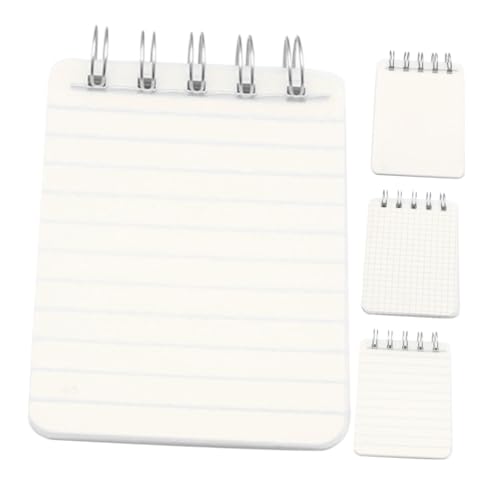 WEKADRIN 4 Stück Teiliges Mini Legal Notepads Seiten Schreibblock mit Liniertem Blanko und Kariertem Papier Robustes PP Material Kompakt und Vielseitig für Schule Büro und Studium WEKADRIN 4 Stück Teiliges Mini Legal Notepads Seiten Schreibblock mit Liniertem Blanko und Kariertem Papier Robustes PP Material Kompakt und Vielseitig für Schule Büro und Studium von WEKADRIN