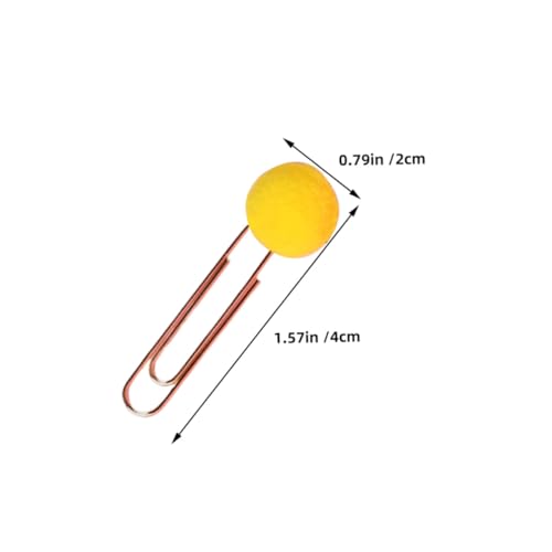 WEKADRIN 40 Stück Bunte Pompom Büroklammern aus Metall Dekorative Lesezeichen mit Sicheren Griff Vielseitig für Dokumente Planer Schule und Büro Leichte Robuste Pompon Clips WEKADRIN 40 Stück Bunte Pompom Büroklammern aus Metall Dekorative Lesezeichen mit Sicheren Griff Vielseitig für Dokumente Planer Schule und Büro Leichte Robuste Pompon Clips von WEKADRIN