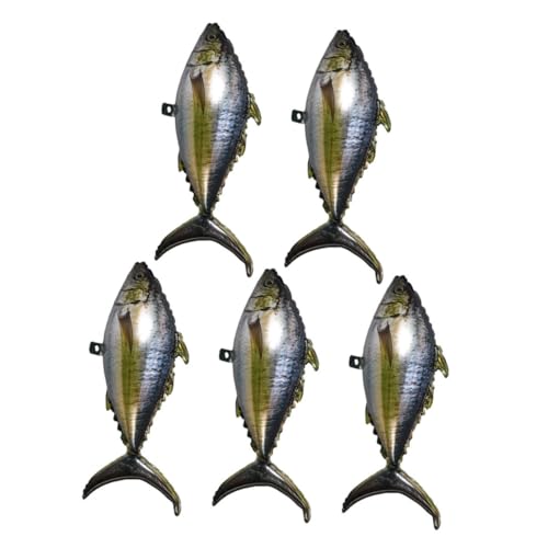 WEKADRIN 5 Realistische Thunfisch-luftballons: Partyzubehör Mit Fisch- -, Dekorationen Für Geburtstage Mit Angelthema – Partygeschenke Für Geburtstagsfeiern Unter Dem Meer WEKADRIN 5 Realistische Thunfisch-luftballons: Partyzubehör Mit Fisch- -, Dekorationen Für Geburtstage Mit Angelthema – Partygeschenke Für Geburtstagsfeiern Unter Dem Meer von WEKADRIN