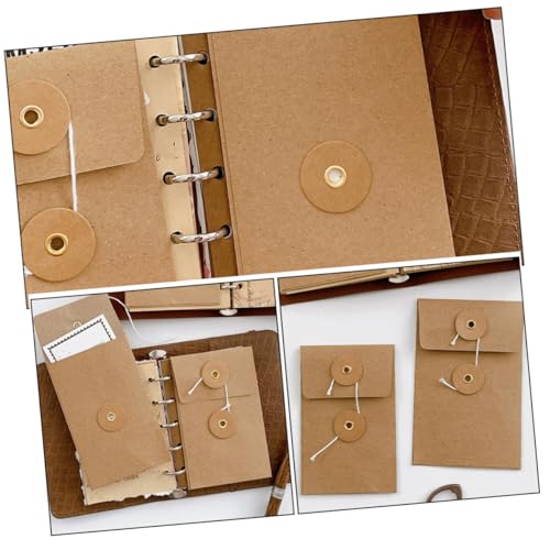 WEKADRIN 5 Stück Datenspeichertasche Kleine Quadratische Umschläge Taschenumschläge Schallplattenhüllen Aus Pappe Postkartenumschläge Umschläge Für Fotokarten Diy Umschlag Braun Kraftpapier WEKADRIN 5 Stück Datenspeichertasche Kleine Quadratische Umschläge Taschenumschläge Schallplattenhüllen Aus Pappe Postkartenumschläge Umschläge Für Fotokarten Diy Umschlag Braun Kraftpapier von WEKADRIN