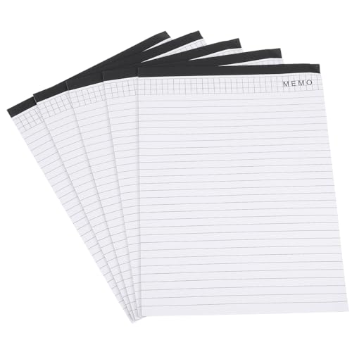 WEKADRIN 5 Stück Notizblock Portable Schreibblock für Büro Schule Zuhause Praktisches Handliches Notizpapier zur Tagesplanung und Ideensammlung Leicht und Vielseitig Verwendbar WEKADRIN 5 Stück Notizblock Portable Schreibblock für Büro Schule Zuhause Praktisches Handliches Notizpapier zur Tagesplanung und Ideensammlung Leicht und Vielseitig Verwendbar von WEKADRIN