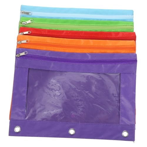 WEKADRIN 5 Stück Teiliges Oxford Binder Pencil Pouch Reißfest und Wasserabweisend Große Kapazität Schreibwaren Organizer für Büro Schule und Reise Inklusive WEKADRIN 5 Stück Teiliges Oxford Binder Pencil Pouch Reißfest und Wasserabweisend Große Kapazität Schreibwaren Organizer für Büro Schule und Reise Inklusive von WEKADRIN