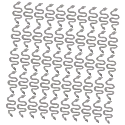 WEKADRIN 50 Stück Schlangen Nail Charms aus Langlebiger Legierung Detaillierte Nagelverzierung für DIY Nail Art Sichere und Praktische WEKADRIN 50 Stück Schlangen Nail Charms aus Langlebiger Legierung Detaillierte Nagelverzierung für DIY Nail Art Sichere und Praktische von WEKADRIN