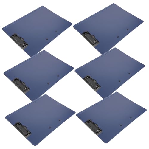 WEKADRIN 6 Stück Clipboard Folder Teilig Multifunktionaler Dokumentenordner mit Horizontaler und Vertikaler Klammer Leichte Kompakte Schreibmappe für Büro Schule und Mobiles Arbeiten WEKADRIN 6 Stück Clipboard Folder Teilig Multifunktionaler Dokumentenordner mit Horizontaler und Vertikaler Klammer Leichte Kompakte Schreibmappe für Büro Schule und Mobiles Arbeiten von WEKADRIN