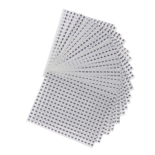 WEKADRIN 6000 Stück Selbstklebende Runde Nummer Aufkleber Für Lager Klassifizierung DIY Basteln WEKADRIN 6000 Stück Selbstklebende Runde Nummer Aufkleber Für Lager Klassifizierung DIY Basteln von WEKADRIN