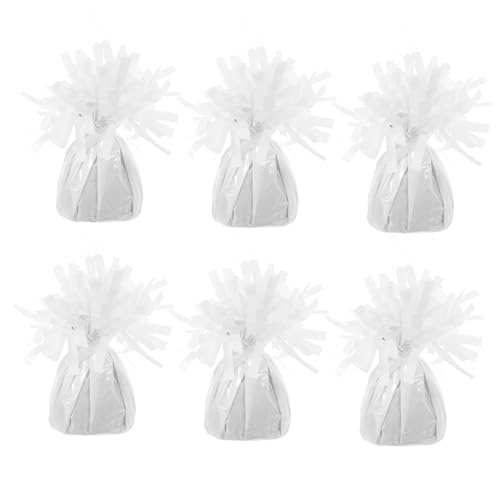 WEKADRIN 6Stücke Ballongewichte für Partydekoration für Helium und Aluminiumfolienballons Stabiler Halt für Unvergessliche Feste WEKADRIN 6Stücke Ballongewichte für Partydekoration für Helium und Aluminiumfolienballons Stabiler Halt für Unvergessliche Feste von WEKADRIN
