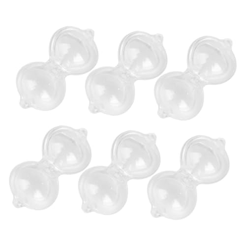 WEKADRIN 6pcs Mini -sandglas Schlüsselanhänger Schlüsselanhänger Für Süße Küchentimer Wasseruhr Zappelspielzeug Augenmuscheln Zur Augenspülung Netter Timer Weiß Plastik WEKADRIN 6pcs Mini -sandglas Schlüsselanhänger Schlüsselanhänger Für Süße Küchentimer Wasseruhr Zappelspielzeug Augenmuscheln Zur Augenspülung Netter Timer Weiß Plastik von WEKADRIN