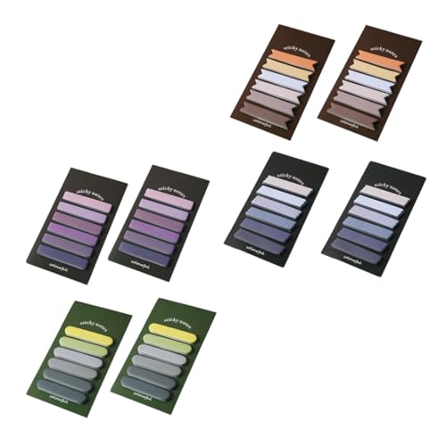 WEKADRIN 8 Sätze Selbstklebende Memo Pads mit Farbverlauf Farbige Notizblöcke Praktische Haftnotizen für Büro Schule Planer und To Do Listen Wiederablösbar Handfreundlich Vielseitig WEKADRIN 8 Sätze Selbstklebende Memo Pads mit Farbverlauf Farbige Notizblöcke Praktische Haftnotizen für Büro Schule Planer und To Do Listen Wiederablösbar Handfreundlich Vielseitig von WEKADRIN
