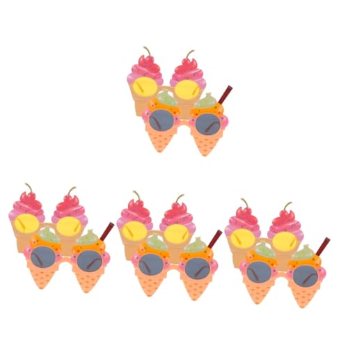 WEKADRIN 8 Stck. Hawaii Partybrille Süße Eiscreme Sonnenbrille Tragbare und Wiederverwendbare Fotorequisiten für Sommer Strandpartys und Kostümbälle Rosa Kirsch Eiscreme WEKADRIN 8 Stck. Hawaii Partybrille Süße Eiscreme Sonnenbrille Tragbare und Wiederverwendbare Fotorequisiten für Sommer Strandpartys und Kostümbälle Rosa Kirsch Eiscreme von WEKADRIN