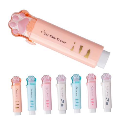 WEKADRIN 8 Stück Teiliges Radiergummis für Kawaii Katzenpfoten Design Schiebbar Buntes Radiergummi für Schule Zuhause Büro Vielseitig und Einfach zu Benutzen WEKADRIN 8 Stück Teiliges Radiergummis für Kawaii Katzenpfoten Design Schiebbar Buntes Radiergummi für Schule Zuhause Büro Vielseitig und Einfach zu Benutzen von WEKADRIN