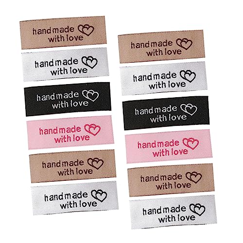 WEKADRIN 80 Stück Handmade Kleidungslabels aus Praktische DIY Annähetiketten Klassischem Farbmix Schokolade Vielseitig für Kleidung Stricksachen und Geschenkverpackungen WEKADRIN 80 Stück Handmade Kleidungslabels aus Praktische DIY Annähetiketten Klassischem Farbmix Schokolade Vielseitig für Kleidung Stricksachen und Geschenkverpackungen von WEKADRIN