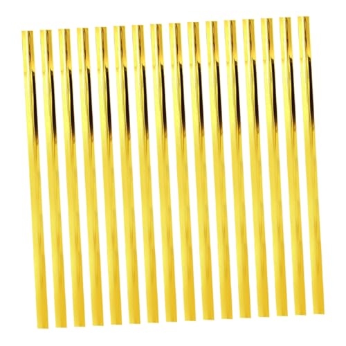 WEKADRIN 800 Stk. Goldene Drahtbänder Lange Geschenkband Verschluss für Süßigkeiten und Brottüten Wiederverwendbare Stabile Verpackungsbänder für Party und Geschenkverpackung WEKADRIN 800 Stk. Goldene Drahtbänder Lange Geschenkband Verschluss für Süßigkeiten und Brottüten Wiederverwendbare Stabile Verpackungsbänder für Party und Geschenkverpackung von WEKADRIN