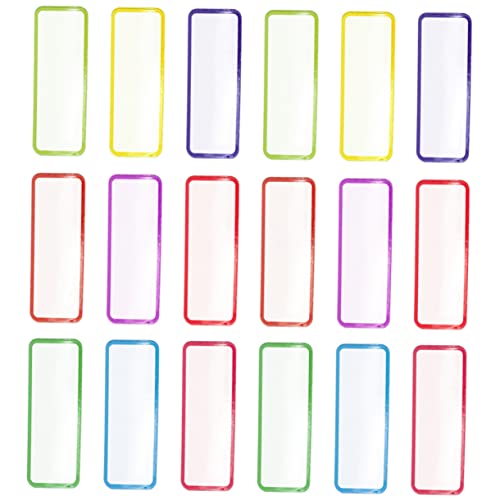 WEKADRIN 81 Stück Magnetische Beschreibbare Namensschilder Wiederverwendbare Etiketten für Kühlschrank Whiteboard und Schließfächer in Farben Leicht Abnehmbar und Flexibel WEKADRIN 81 Stück Magnetische Beschreibbare Namensschilder Wiederverwendbare Etiketten für Kühlschrank Whiteboard und Schließfächer in Farben Leicht Abnehmbar und Flexibel von WEKADRIN