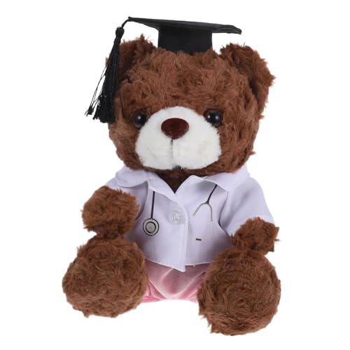 WEKADRIN Abschlussbär Plüschtier für Medizinstudenten Kuscheltier zur Graduierung Perfektes für Ärzte und Medizinische Fachkräfte Festliches zur Abschlussfeier WEKADRIN Abschlussbär Plüschtier für Medizinstudenten Kuscheltier zur Graduierung Perfektes für Ärzte und Medizinische Fachkräfte Festliches zur Abschlussfeier von WEKADRIN