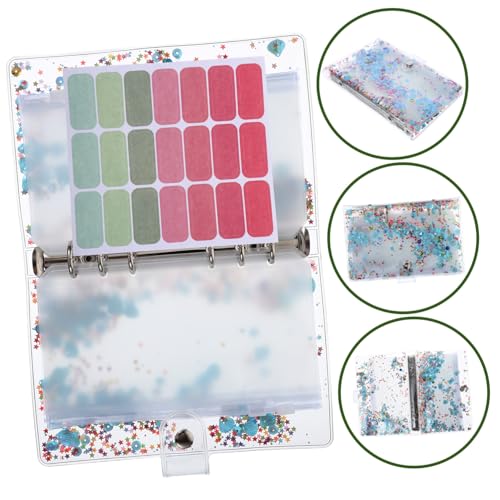 WEKADRIN Budget Binder mit Reißverschlusstaschen Wasserdichtes Wiederverwendbares Notizbuch für Bargeld Quittungen und Karten Flexibler Ringbuchordner für Finanzplanung und Umschlagmethode WEKADRIN Budget Binder mit Reißverschlusstaschen Wasserdichtes Wiederverwendbares Notizbuch für Bargeld Quittungen und Karten Flexibler Ringbuchordner für Finanzplanung und Umschlagmethode von WEKADRIN