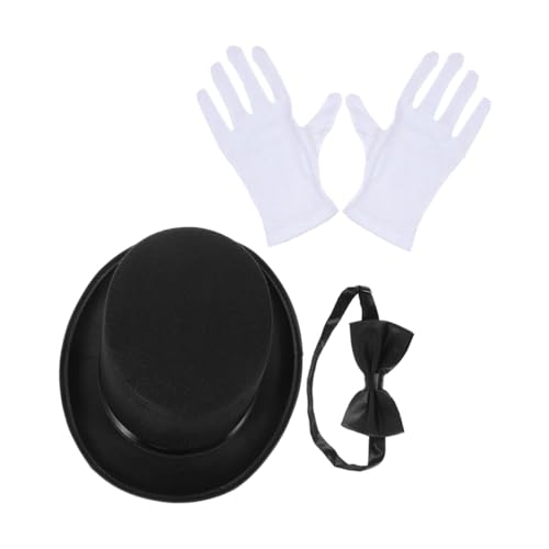WEKADRIN Deluxe Herren Kostümset mit Fliege und Handschuhen Stilvolle Detektiv Verkleidung für Rollenspiele Party Zubehör Hochwertige Verarbeitung Vielseitig und Komfortabel von WEKADRIN