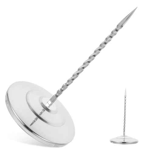WEKADRIN Edelstahl Memo Holder Spike mit Stabilem Sockel Multifunktionaler Quittungshalter für Restaurant Küche Bar und Büro Rostfrei Langlebig für Rechnungen Notizen und Tickets WEKADRIN Edelstahl Memo Holder Spike mit Stabilem Sockel Multifunktionaler Quittungshalter für Restaurant Küche Bar und Büro Rostfrei Langlebig für Rechnungen Notizen und Tickets von WEKADRIN