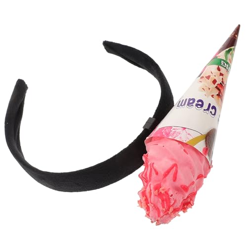 WEKADRIN Eiscreme stirnband Leichtes Haarzubehör Cartoon design Bequemes Cosplay accessoire für Partys und Make up Geeignet für Erwachsene und Festliche Anlässe von WEKADRIN