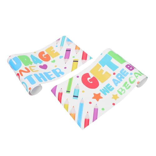 WEKADRIN Entfernbarer Teiliges Klassenzimmer Wandsticker Bunte PVC Schulanfang Dekoration Wiederverwendbar für und Ankündigungswände Temporäre Schulstart Dekoration WEKADRIN Entfernbarer Teiliges Klassenzimmer Wandsticker Bunte PVC Schulanfang Dekoration Wiederverwendbar für und Ankündigungswände Temporäre Schulstart Dekoration von WEKADRIN