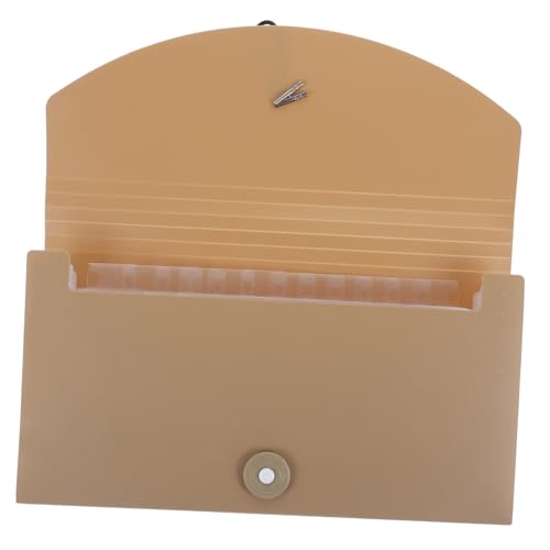WEKADRIN Fächer Fächermappe Dokumentenmappe aus Robustem PP Wasserdichter Erweiterbarer Organizer mit Elastischem Band und Farbigen Etiketten Vielseitiger Aktenordner für Büro Schule WEKADRIN Fächer Fächermappe Dokumentenmappe aus Robustem PP Wasserdichter Erweiterbarer Organizer mit Elastischem Band und Farbigen Etiketten Vielseitiger Aktenordner für Büro Schule von WEKADRIN