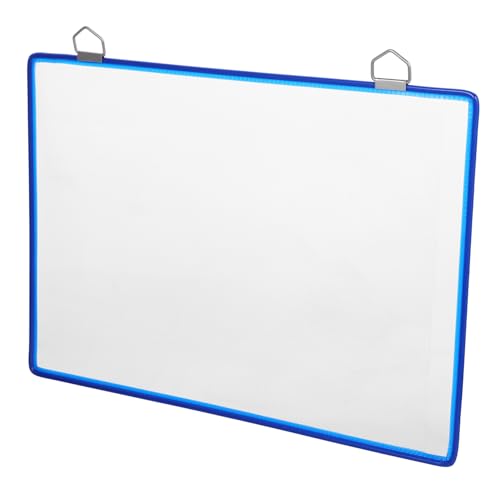 WEKADRIN Hängender Datei Organizer Kunststoff Dokumentenaufbewahrung Wandhalter Transparent Büro Wandordner Aufbewahrungstasche für Zuhause und Büro von WEKADRIN