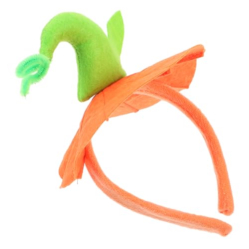 WEKADRIN Halloween Kürbis Stirnband Dehnbar Leicht Halloween Haaraccessoire Damen Festliche Dekoration Komfortabel Robust für Party Cosplay von WEKADRIN