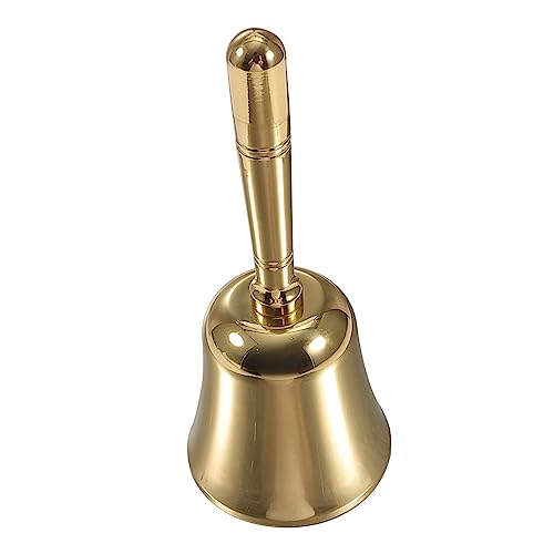 WEKADRIN Handglocke Messing Mittelgroß Lauter Rufservice Glocke für Restaurant Party Essensbestellung mit Ergonomischem Griff Praktisch Vielseitig für Theke und Empfang WEKADRIN Handglocke Messing Mittelgroß Lauter Rufservice Glocke für Restaurant Party Essensbestellung mit Ergonomischem Griff Praktisch Vielseitig für Theke und Empfang von WEKADRIN