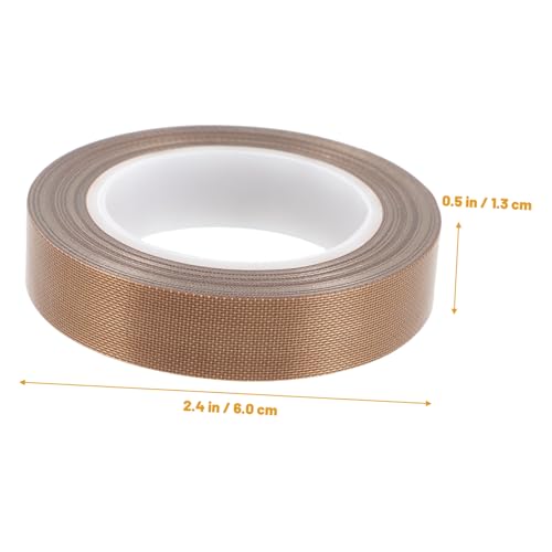 WEKADRIN Hochtemperaturbeständiges Ptfe Isolierband Hand vakuumierer Klebeband Wärmeisolierung Langlebig Vielseitig für Hand vakuumiergeräte und Elektrische Anwendungen von WEKADRIN