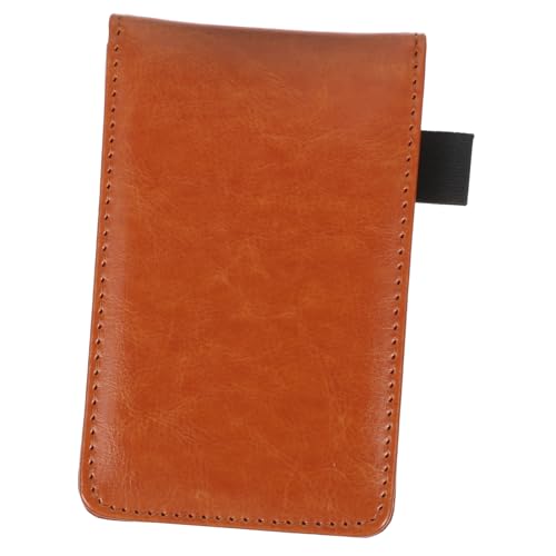 WEKADRIN Kleines Business Notizbuch Handliches Vielseitiges Pocket Notepad für Büro Schule und Reisen Praktisch Leicht mit Hochwertigem und Robustem Braunem Einband WEKADRIN Kleines Business Notizbuch Handliches Vielseitiges Pocket Notepad für Büro Schule und Reisen Praktisch Leicht mit Hochwertigem und Robustem Braunem Einband von WEKADRIN