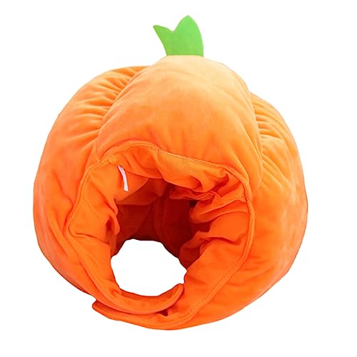 WEKADRIN Kreative Kürbis Kopfbedeckung Halloween Party Hut Leicht Ausziehbar Sicher Für Festliche Verkleidung Zubehör von WEKADRIN