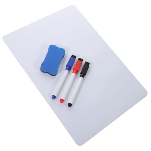 WEKADRIN Magnetische Whiteboard Kühlschranktafel mit Wiederverwendbaren Notizen Tragbare Pet magnettafel für Haushalt und Büro Inkl Stift und Radiergummi Praktische Zufällige Farbe WEKADRIN Magnetische Whiteboard Kühlschranktafel mit Wiederverwendbaren Notizen Tragbare Pet magnettafel für Haushalt und Büro Inkl Stift und Radiergummi Praktische Zufällige Farbe von WEKADRIN
