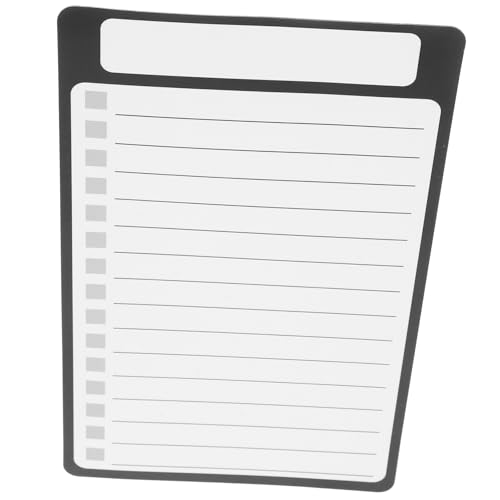 WEKADRIN Magnetisches Kühlschrank Notizbuch Magnetisches Einkaufslisten und To Do Listen Notizblock aus Pet für Einfache Beschriftung Haftet an Kühlschränken und Metalloberflächen WEKADRIN Magnetisches Kühlschrank Notizbuch Magnetisches Einkaufslisten und To Do Listen Notizblock aus Pet für Einfache Beschriftung Haftet an Kühlschränken und Metalloberflächen von WEKADRIN